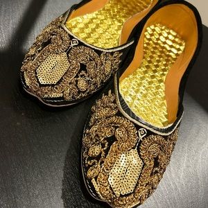 NEW! Pakistani Glitter Flats